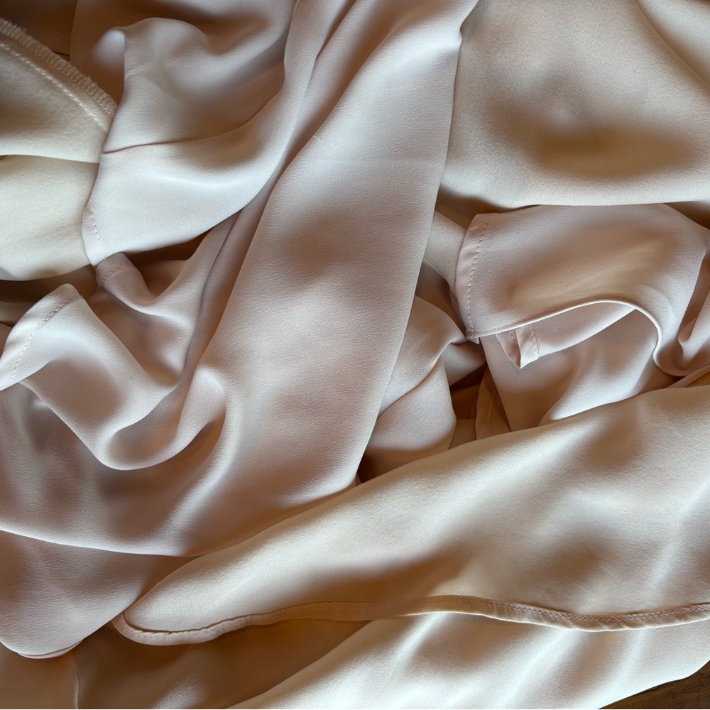 L’Agence Pleated Silk Chiffon Dress - Picture 10 of 10